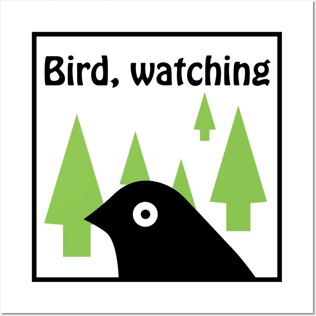 Bird watching Wall Art by Sidewinder